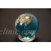 Beautiful 2" Crystal Glass Earth Globe Marble Sphere Orrery 644766113910  262624822061